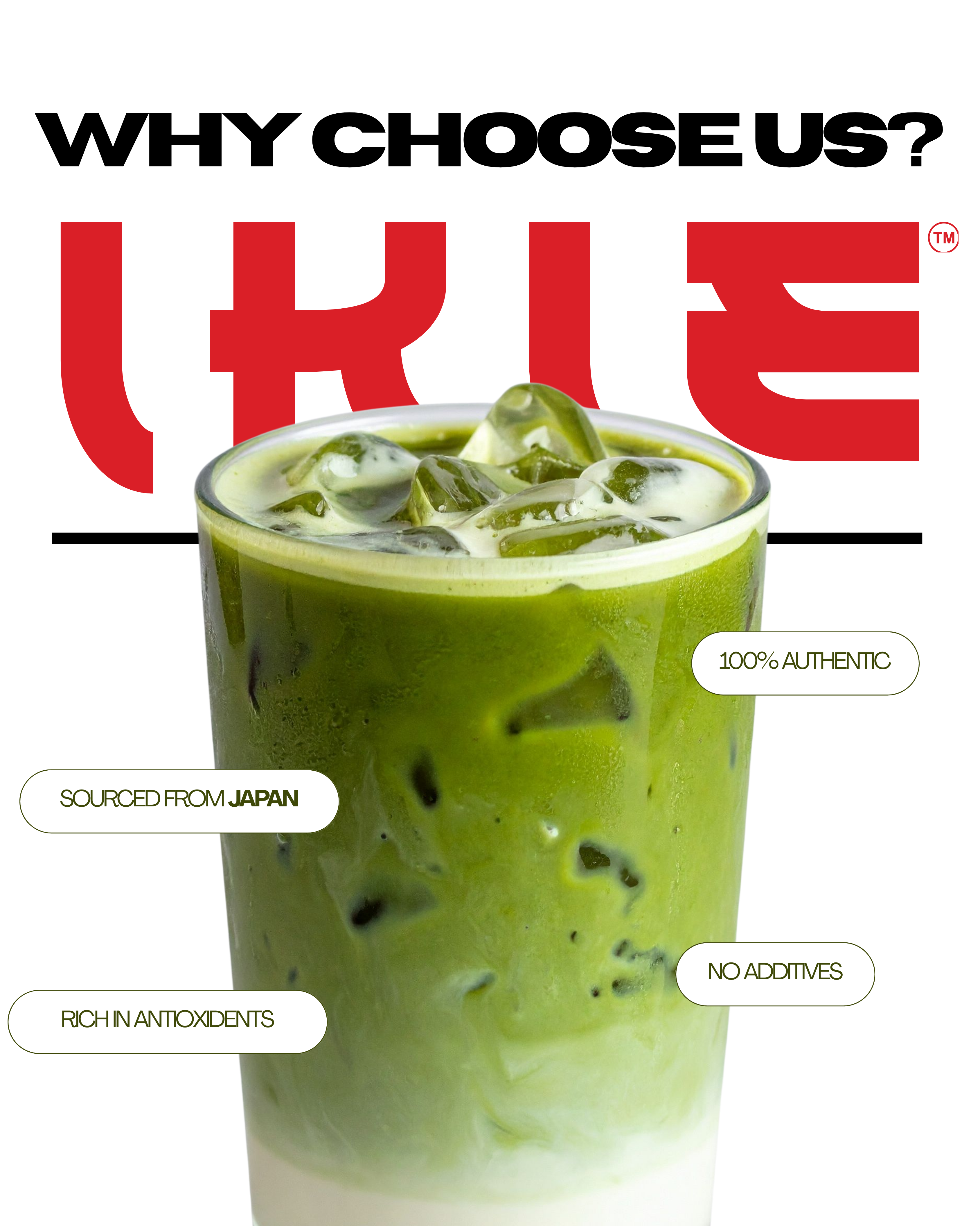 Ikie Superior Grade Japanese Matcha Green Tea| Superior Grade | 50g