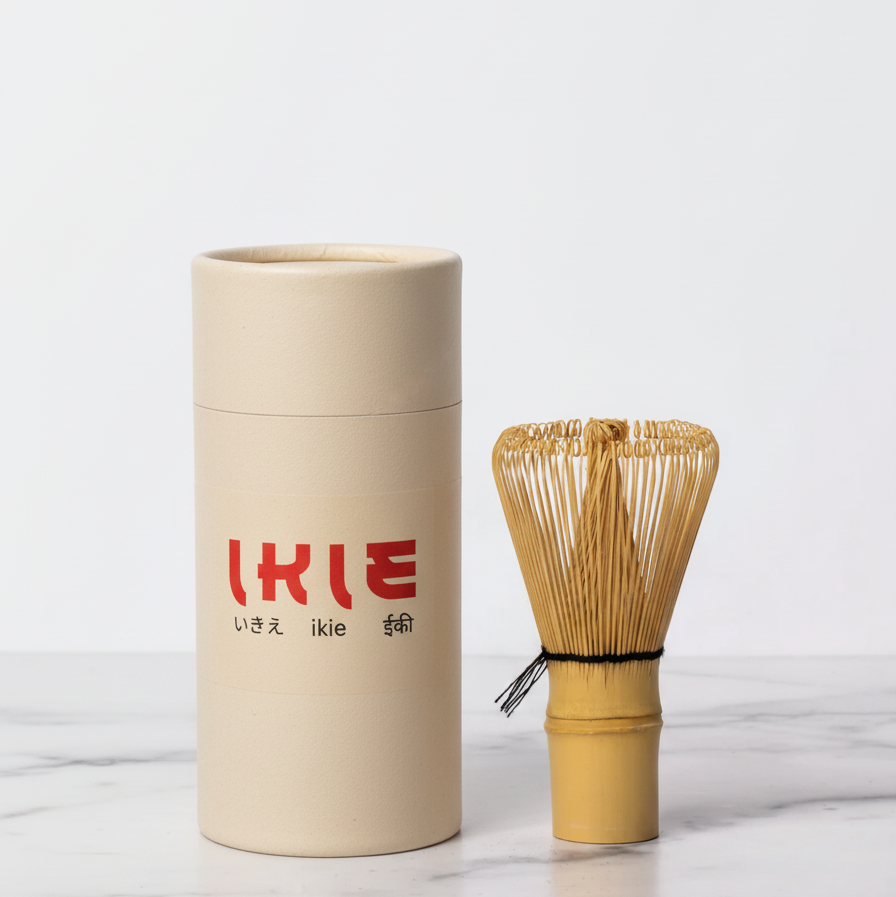 Japanese Bamboo Matcha Whisk I 100 Prongs I Fine bristles for extra foam