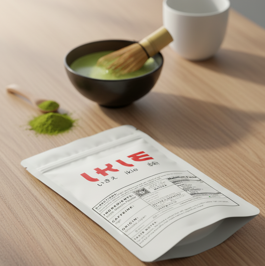 Ikie Ceremonial Japanese Matcha Green Tea | Finest Grade | 30g