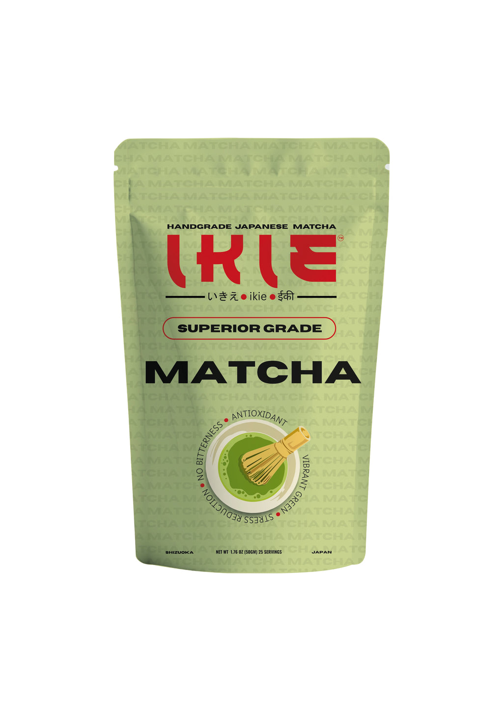 Ikie Superior Grade Japanese Matcha Green Tea| Superior Grade | 50g