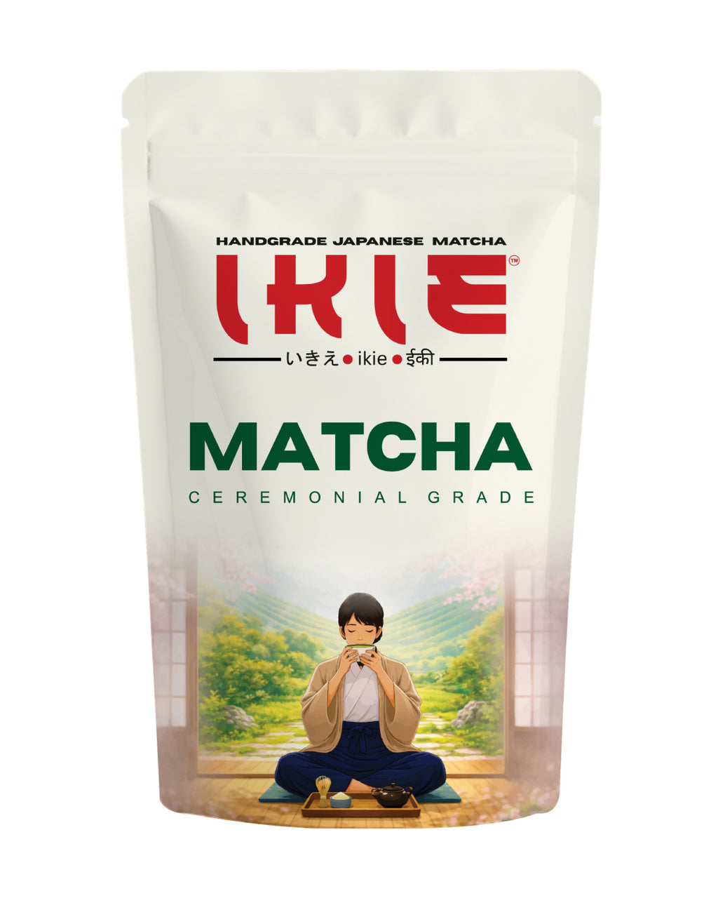 Ikie Ceremonial Japanese Matcha Green Tea | Finest Grade | 30g