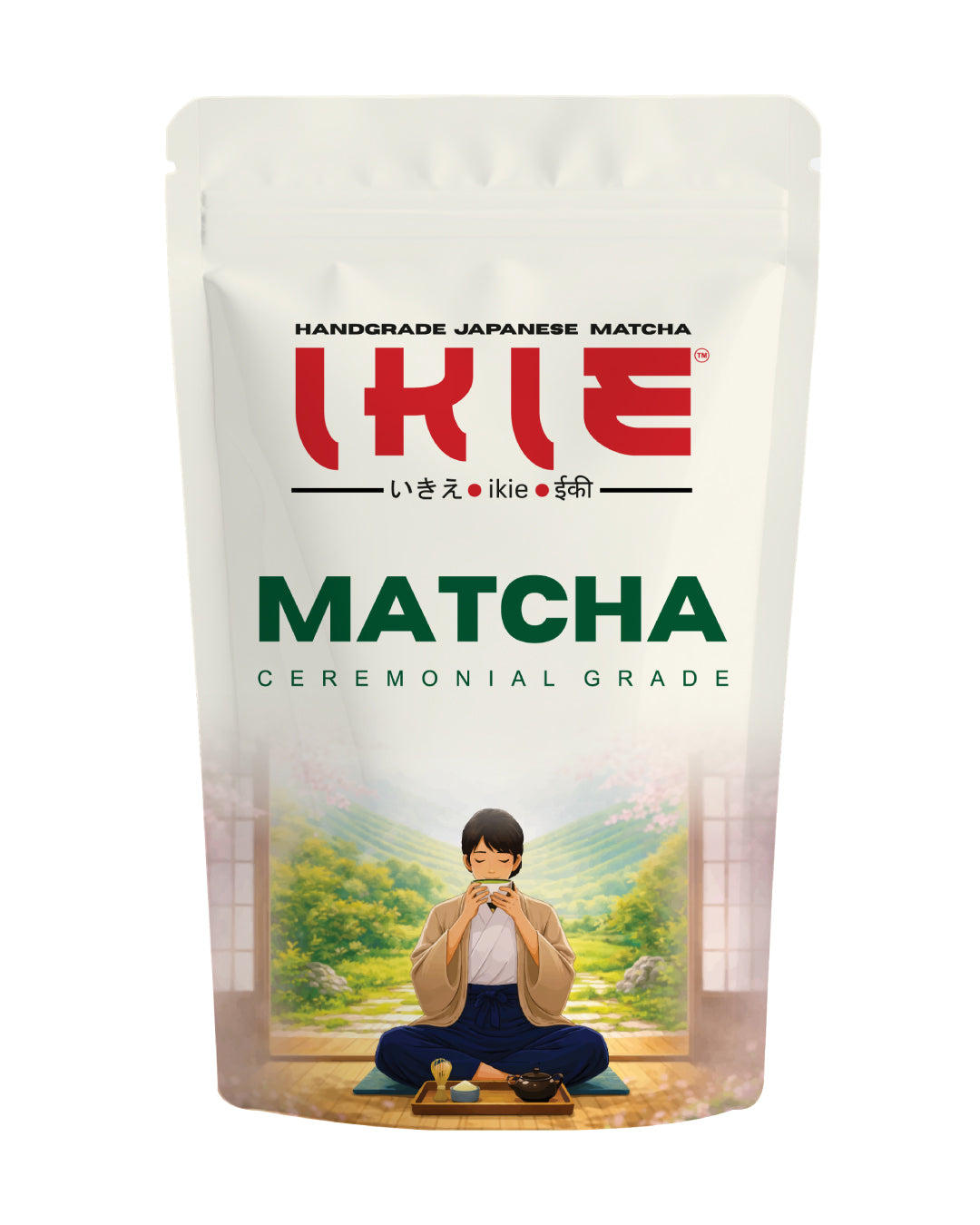 Ikie Ceremonial Japanese Matcha Green Tea | Finest Grade | 30g