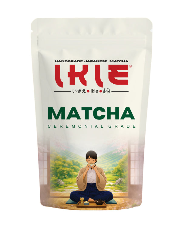 Ikie Ceremonial Japanese Matcha Green Tea | Finest Grade | 30g