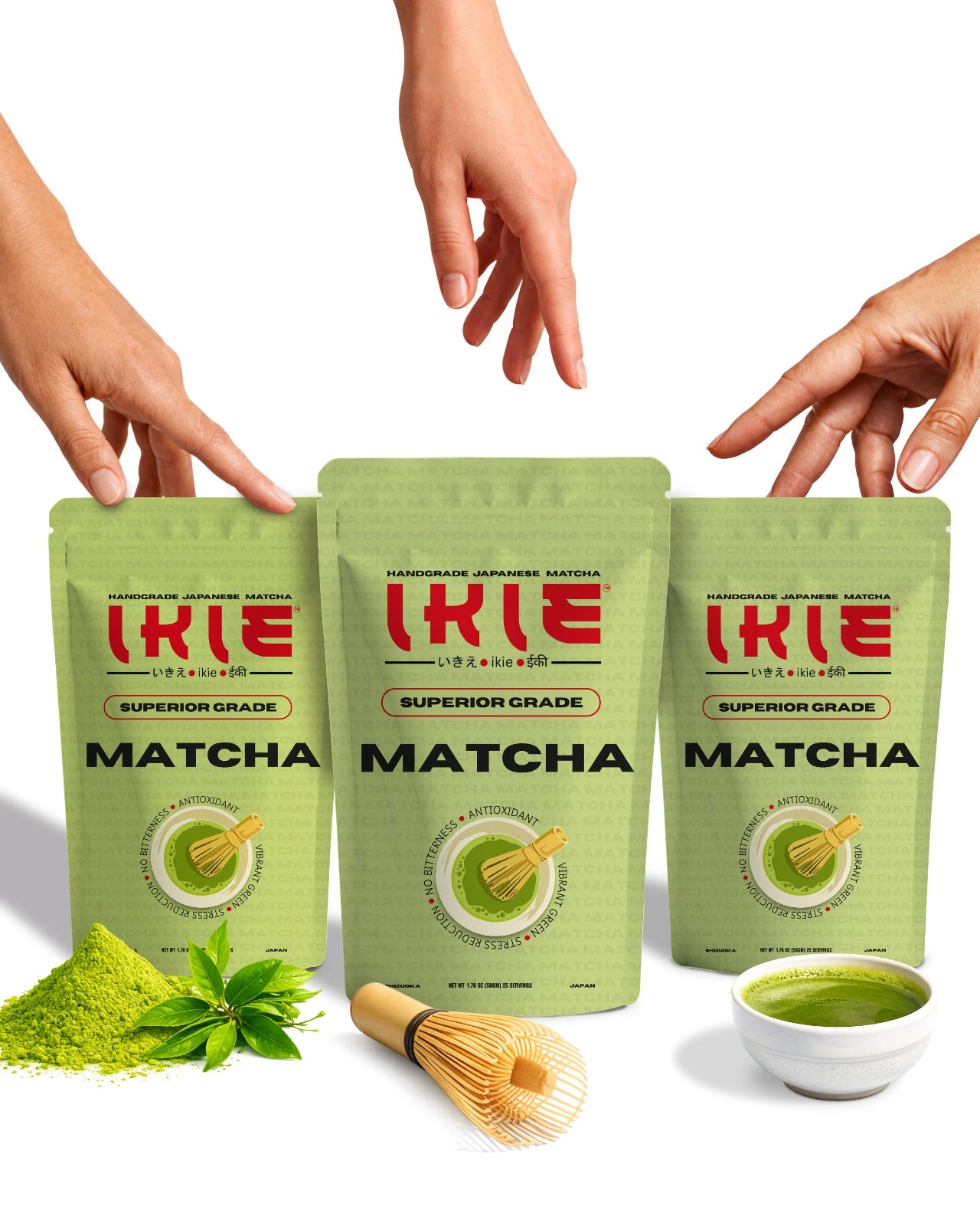 Ikie Superior Grade Japanese Matcha Green Tea| Superior Grade | 50g