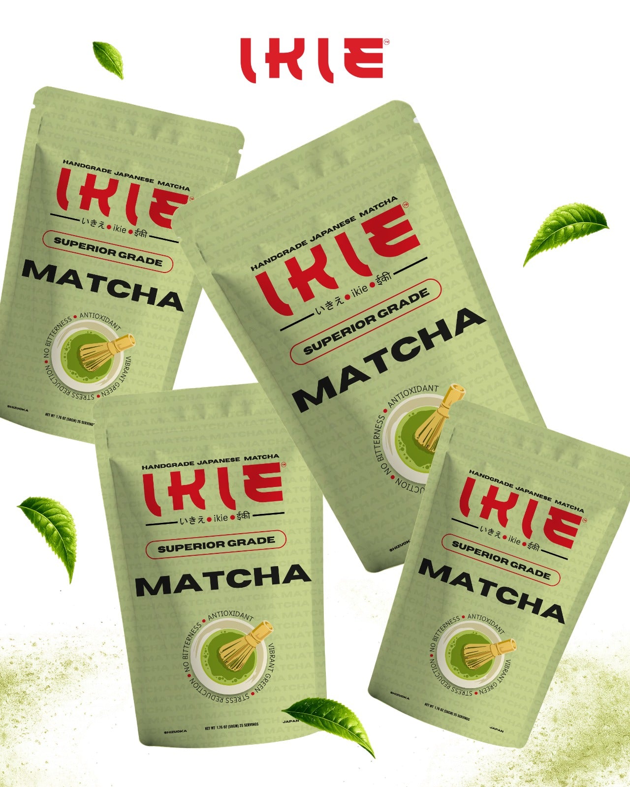 Ikie Superior Grade Japanese Matcha Green Tea| Superior Grade | 50g
